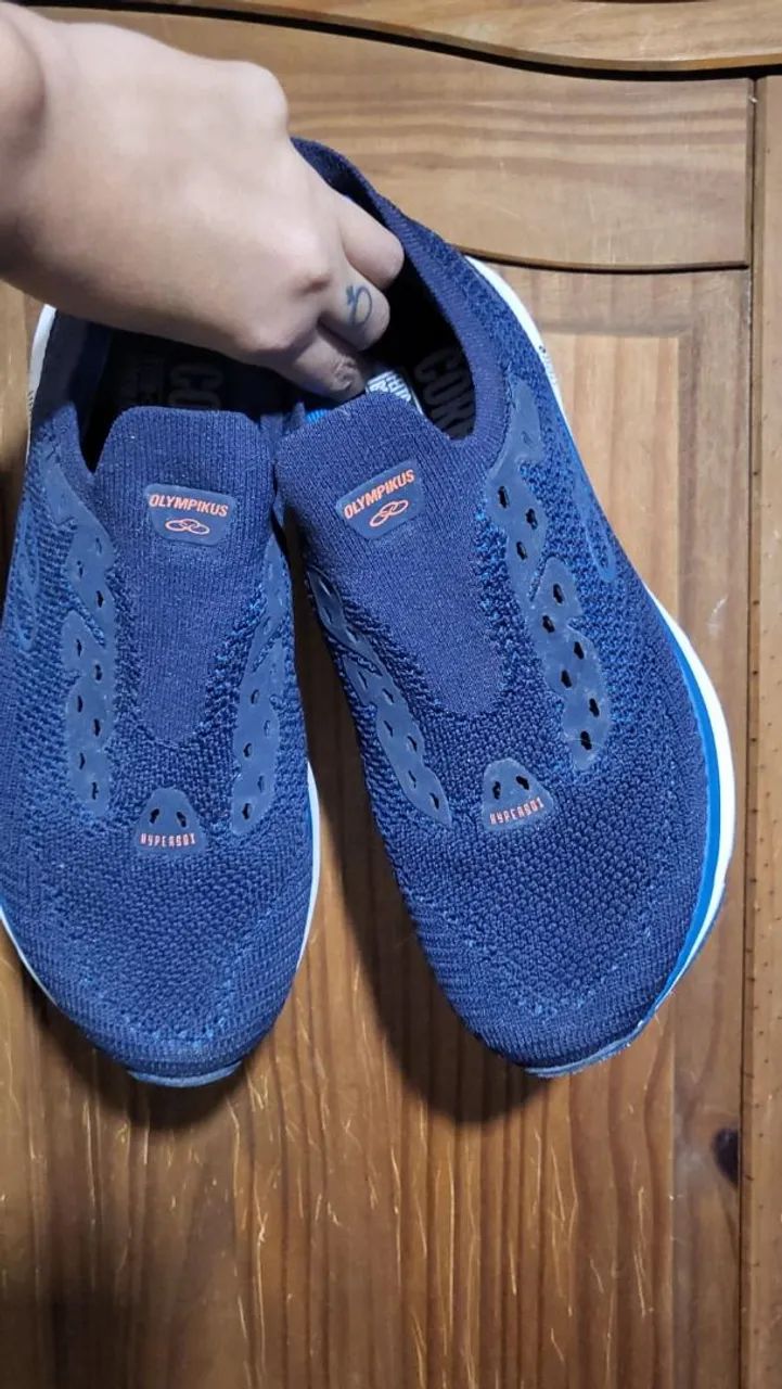 Tênis Running Adulto Voa Olympikus Azul - Foto 6