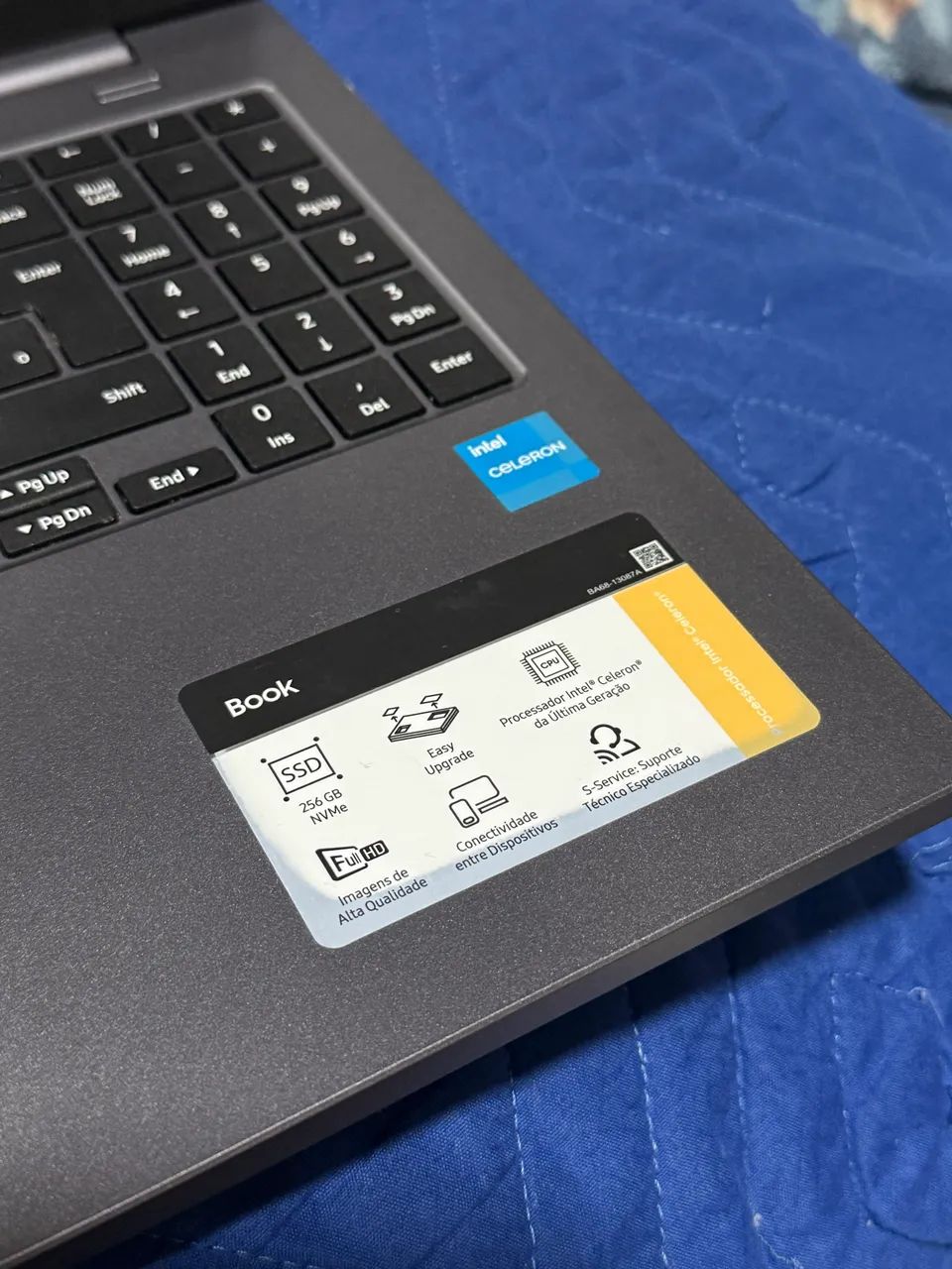 Notebook Samsung book Profissional, NP550xda, ssd 256 - 4 gb Ram.  - Foto 3