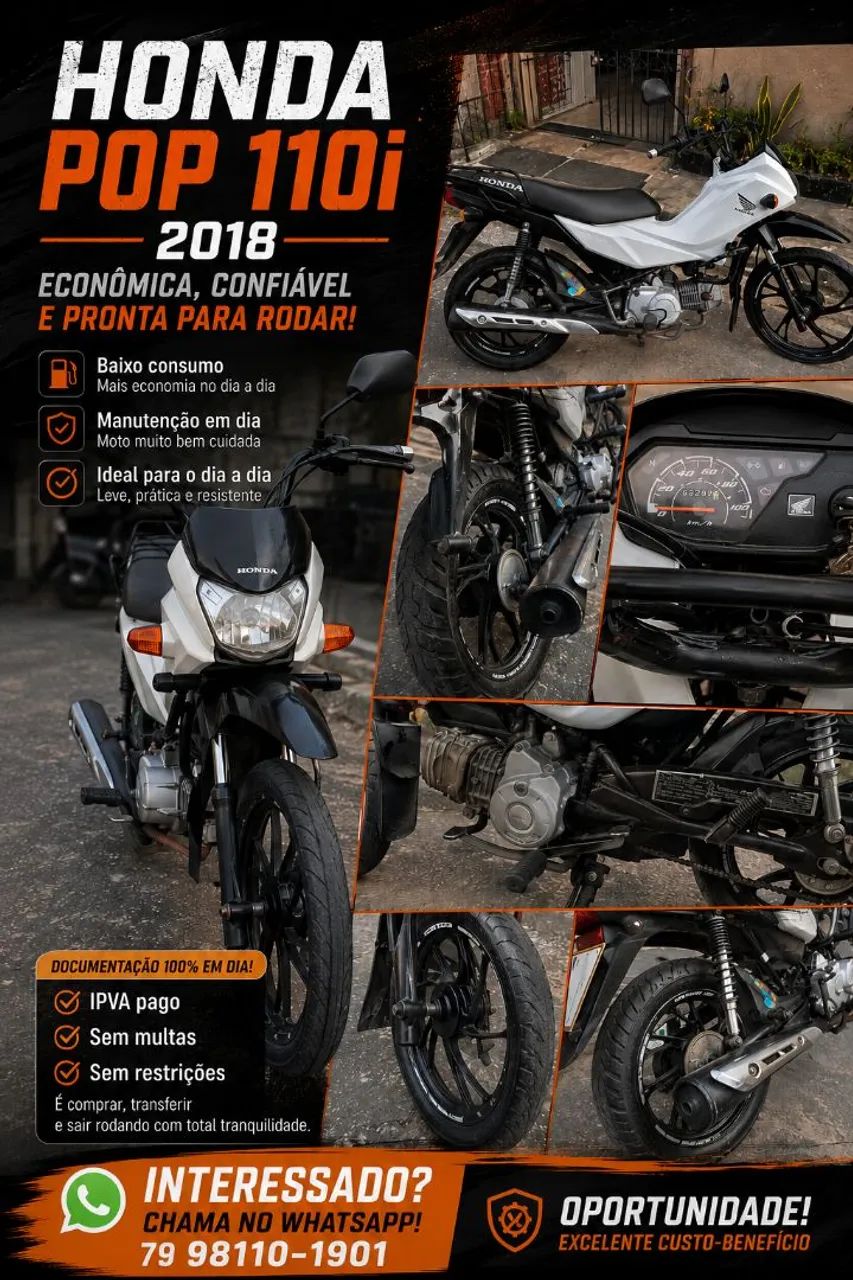 Honda Pop 110i 2018