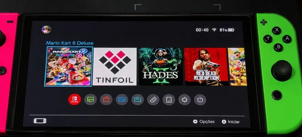 Nintendo Switch Oled Desbloqueado
