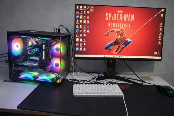 CPU GAMER , 16 GB DDR5, RTX 5060, Ryzen 5 7600 - Computadores e