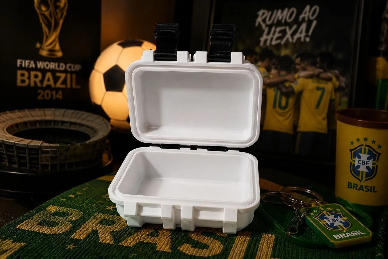 Porta figurinhas da Copa - Caixa case - Hobbies e coleções