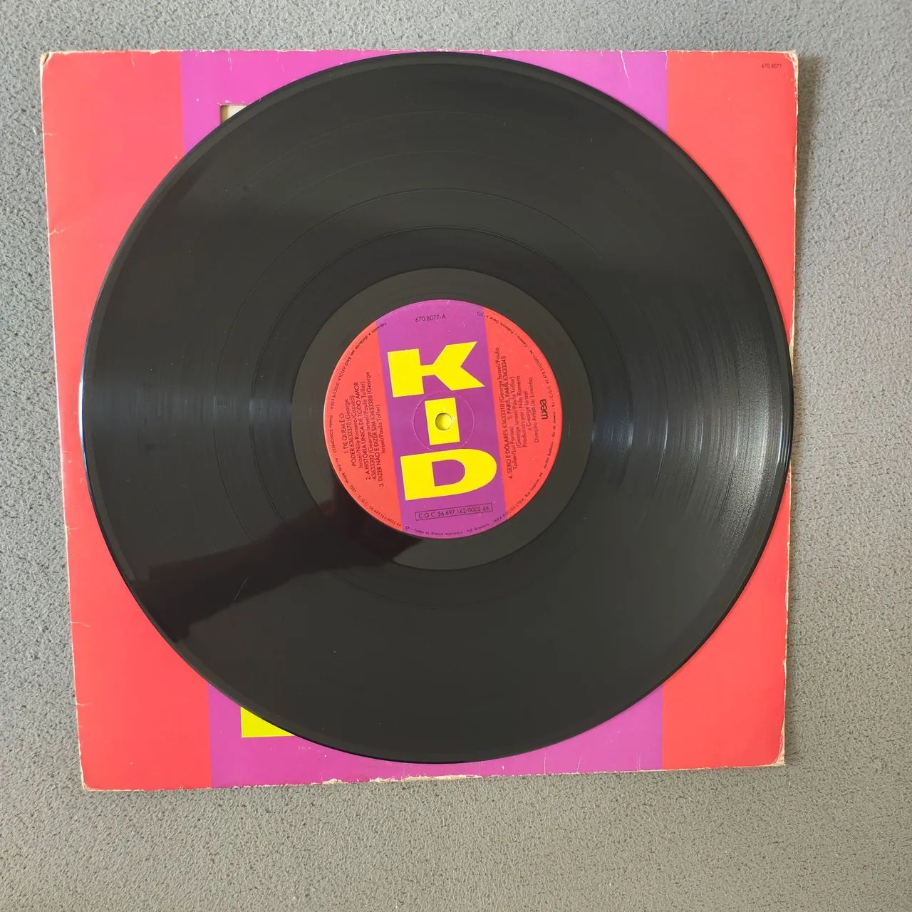 LP Kid Abelha 1989 com encarte  - Foto 5