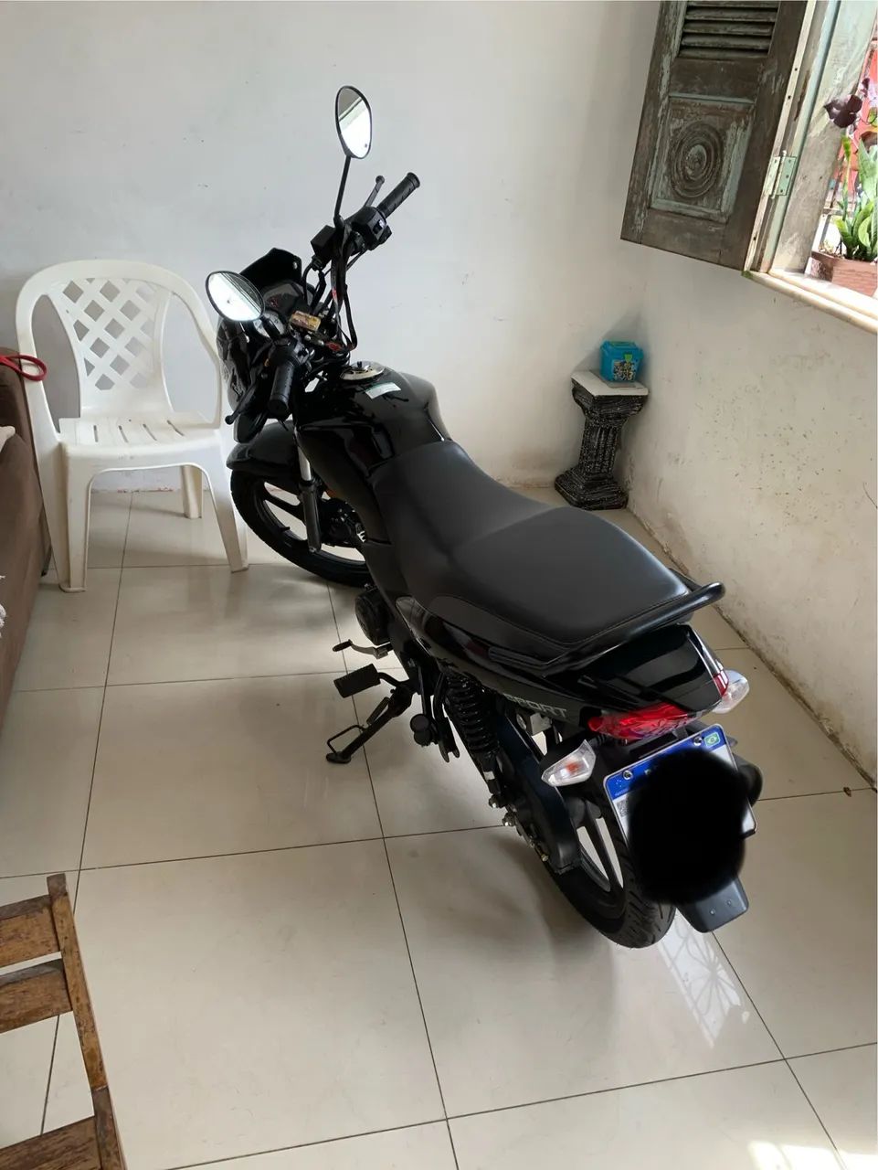 Passo TVS 110 partida elétrica e disco - Foto 3