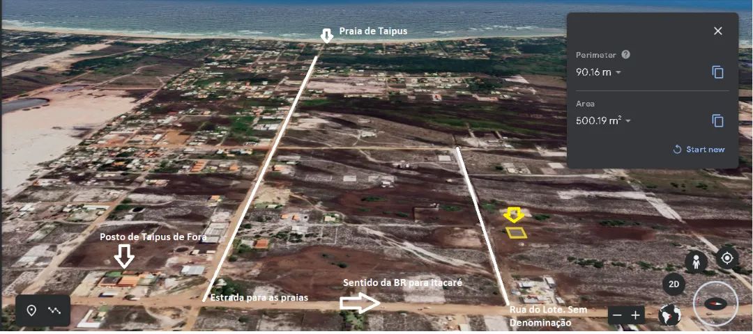 Terreno em Taipu de Fora - Foto 2