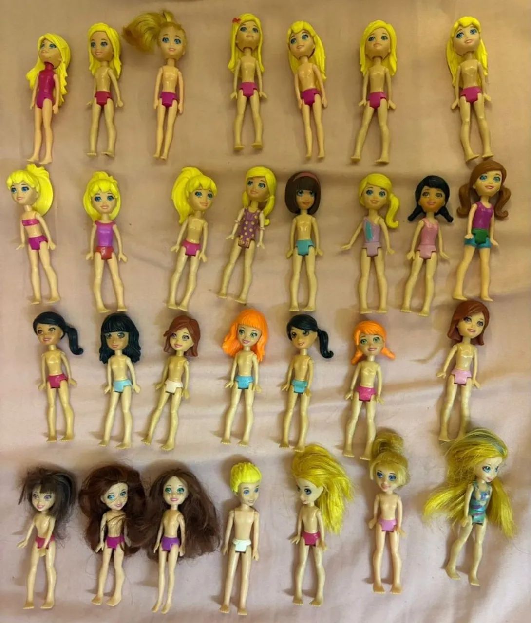 Lotinho de polly, roupinhas e acessórios?