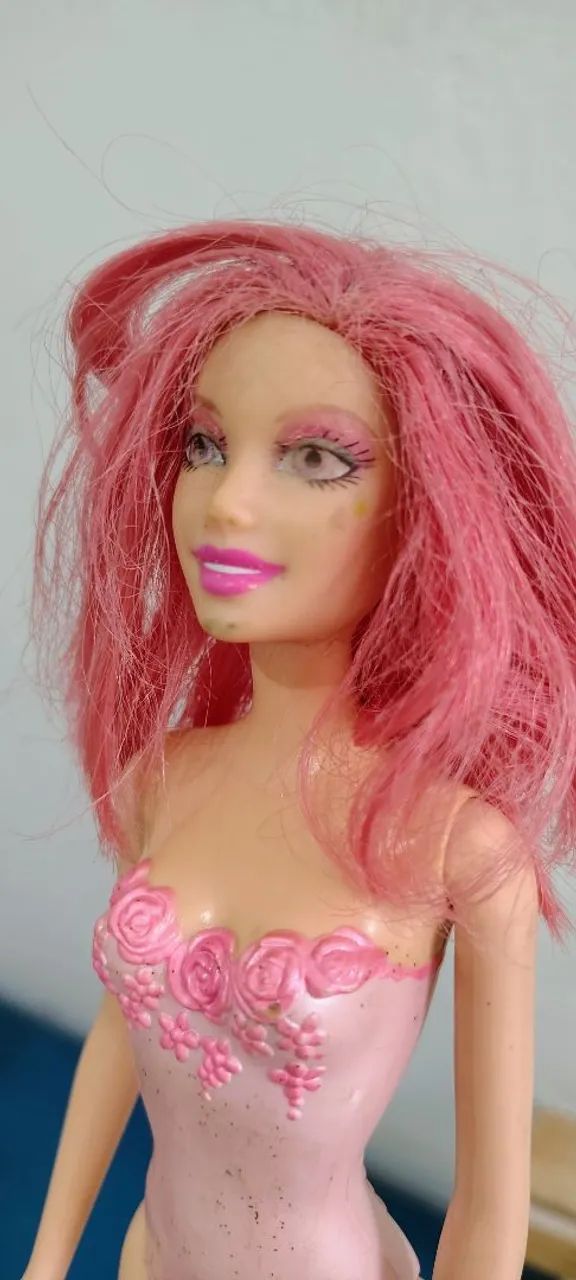 Boneca Barbie fada rosa  - Foto 2