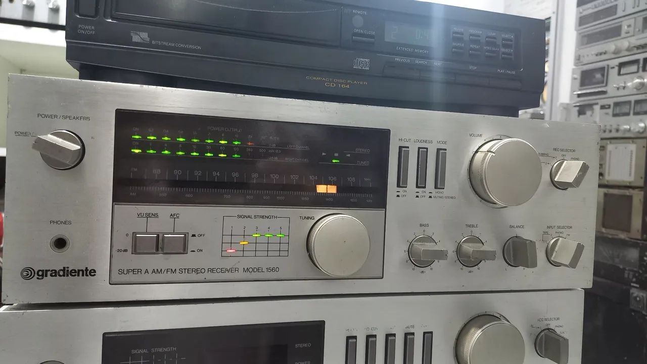 Receiver gradiente modelo 1560 todo funcionando 