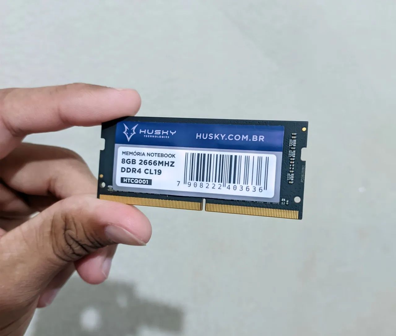 MEMÓRIA RAM DDR4 8GB NOTEBOOK
