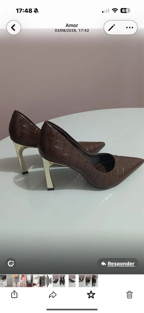 Sapato marrom - Foto 2