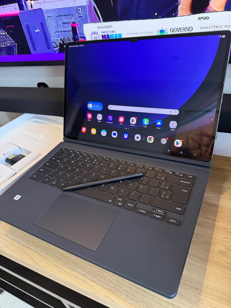 Samsung Galaxy Tab S8 Ultra 5g, tela 14,6', 512gb, 16gb Ram + capa