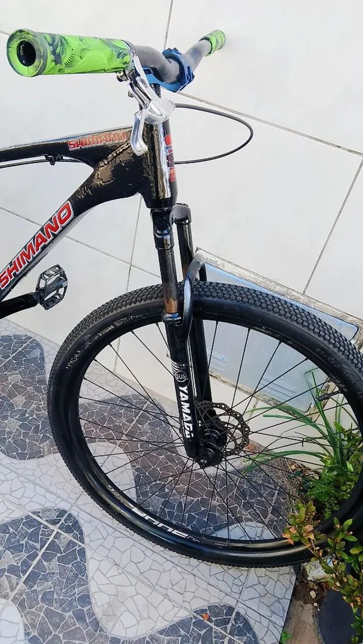 Bicicleta aro 29 quadro de alumínio completo com freio a disco  - Foto 2