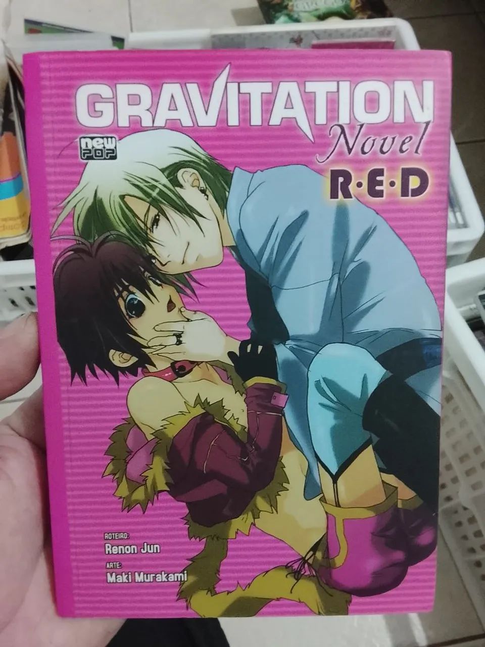 Mangá Gravitation novel r.e.d