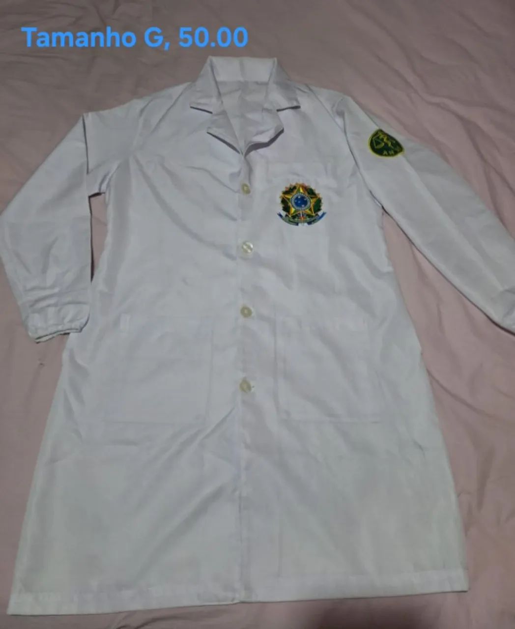 Jaleco feminino tamanho G
