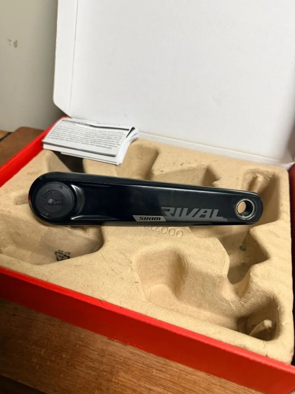 Pedivela Manivela Esquerda com medidor de potência SRAM RIVAL AXS DUB 172,5mm