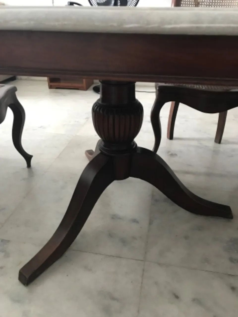 Mesa de mármore antiga retangular  - Foto 5