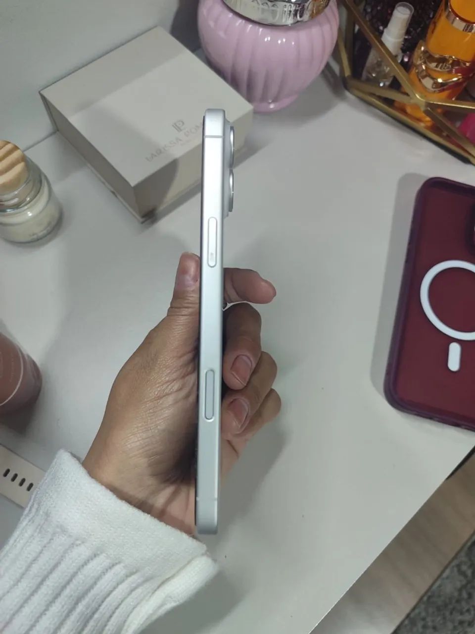 iPhone 16 plus 128 GB silver - Foto 2