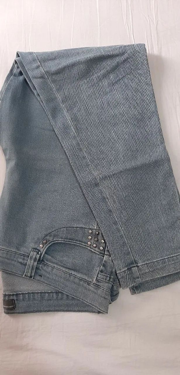 Calça jeans clara Klein Cove 48 - Foto 4