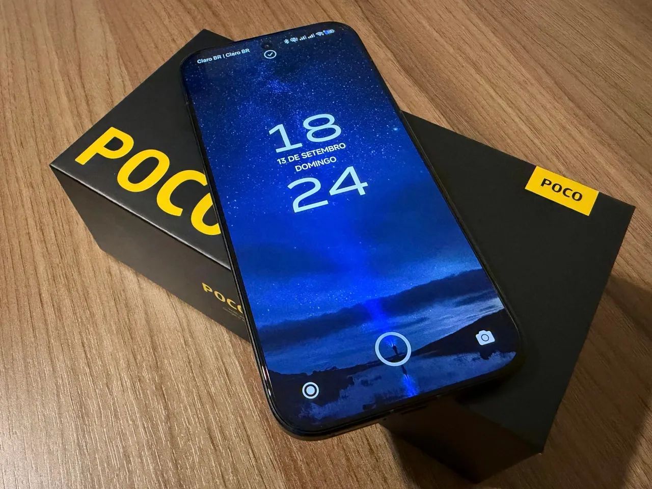 POCO X8 PRO BLACK 8GB RAM 256 ROM NOVO