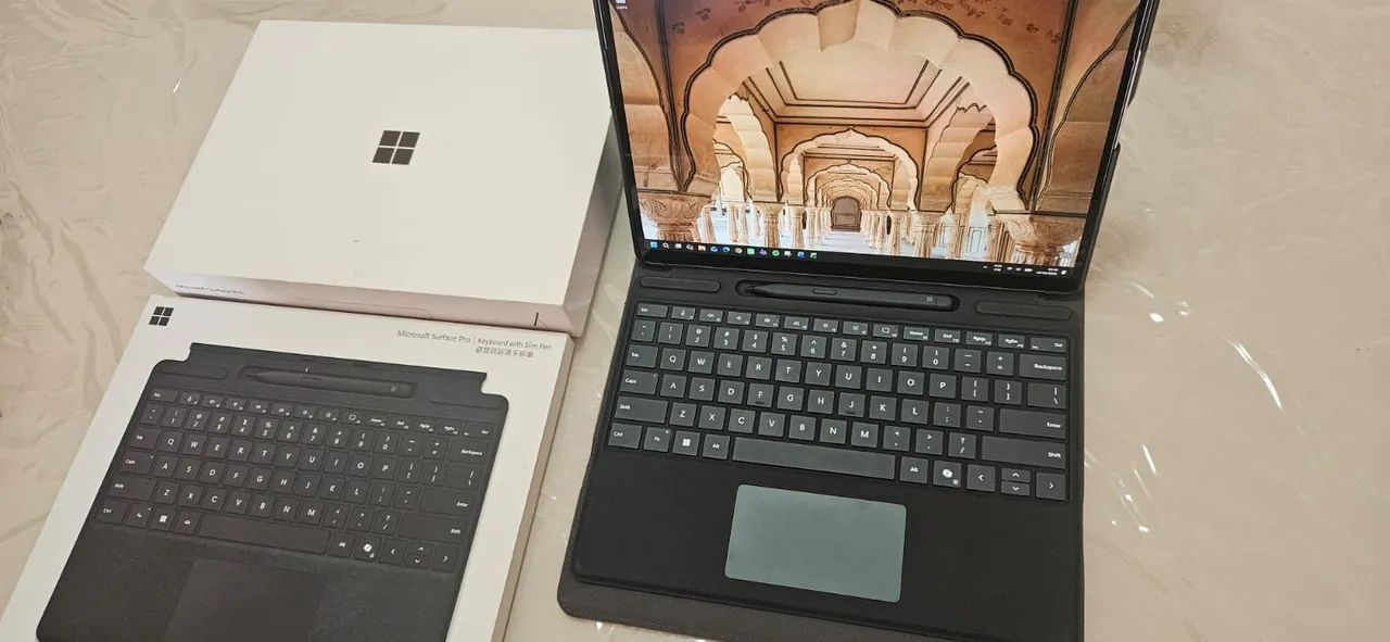 Microsoft Surface Pro 11 X Elite, tela OLED, teclado e caneta Slim Pen 2. - Foto 4