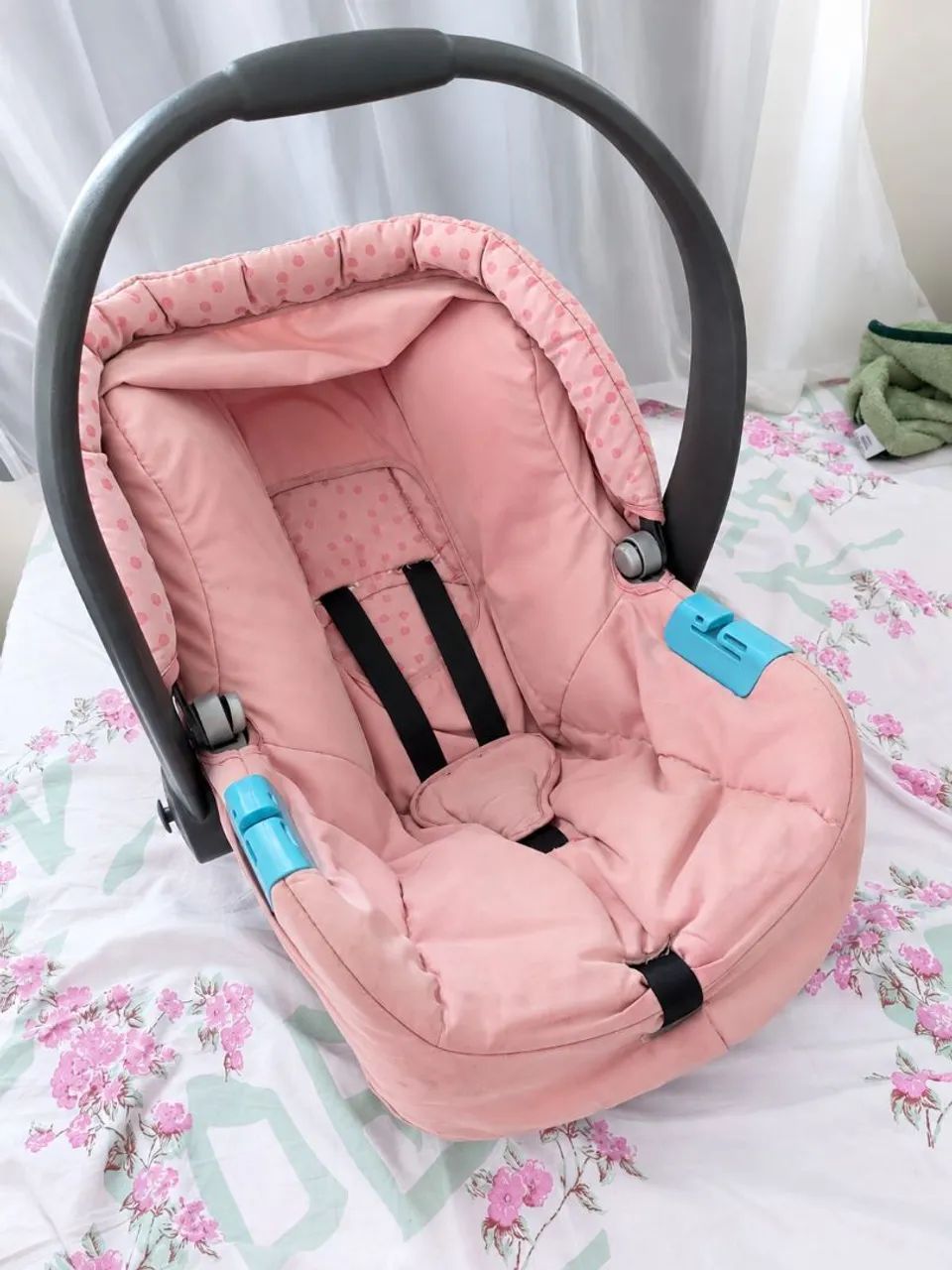 Bebê Conforto Burigotto Evolution até 13 kg - Rosa - Foto 3