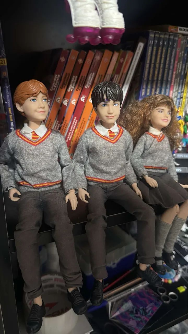 3 bonecos harry potter  - Foto 2