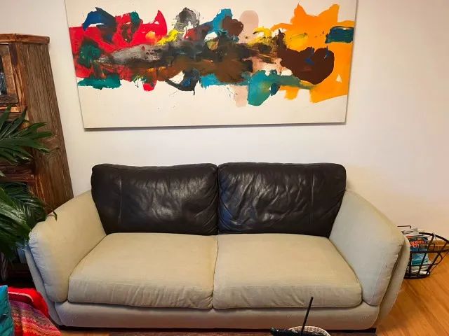 SOFA 3 LUGARES 2,20 x 0,90 - RETIRAR NO RJ - Foto 3