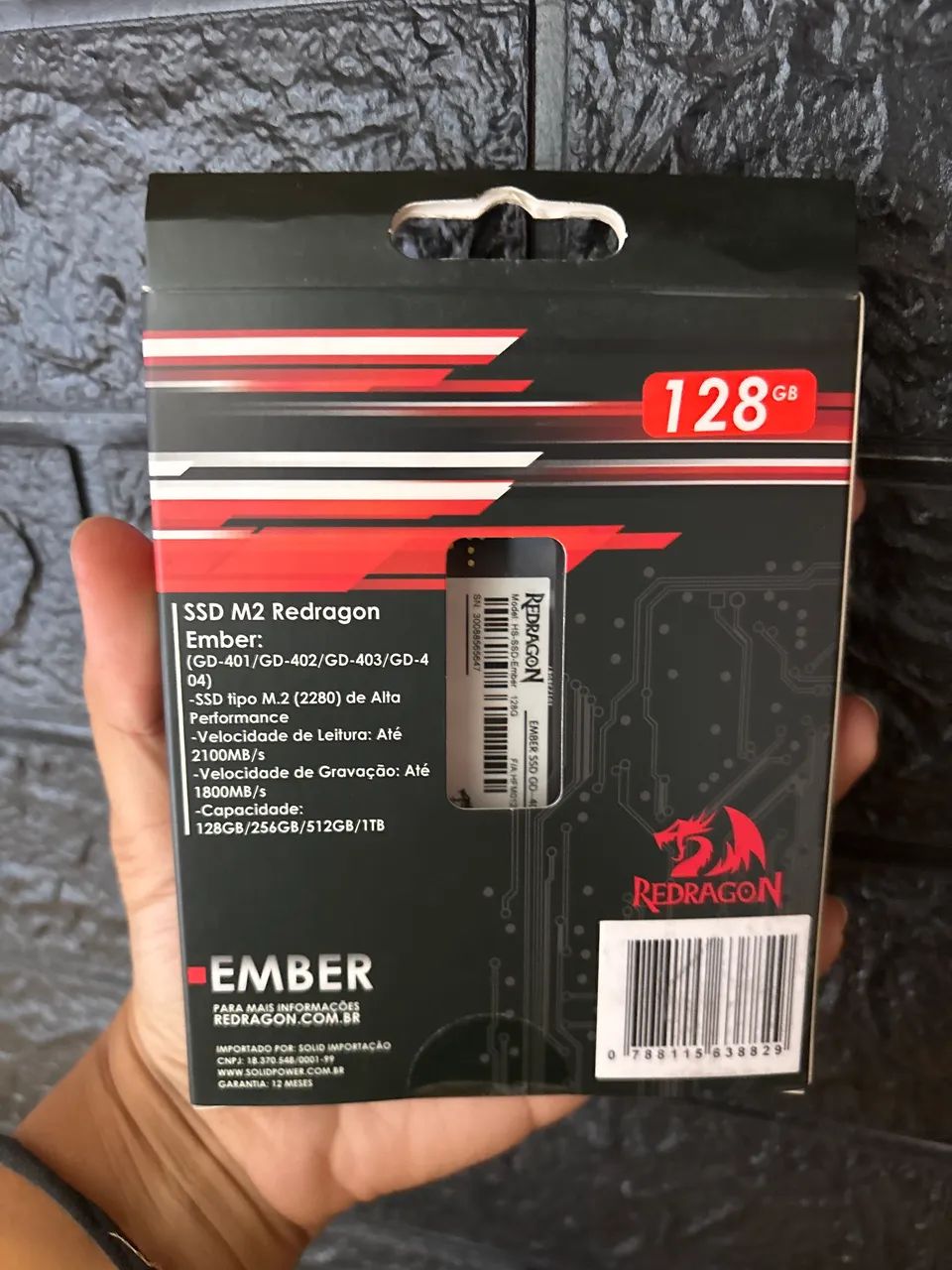 SSD M2 Ember 128GB Redragon  - Foto 2
