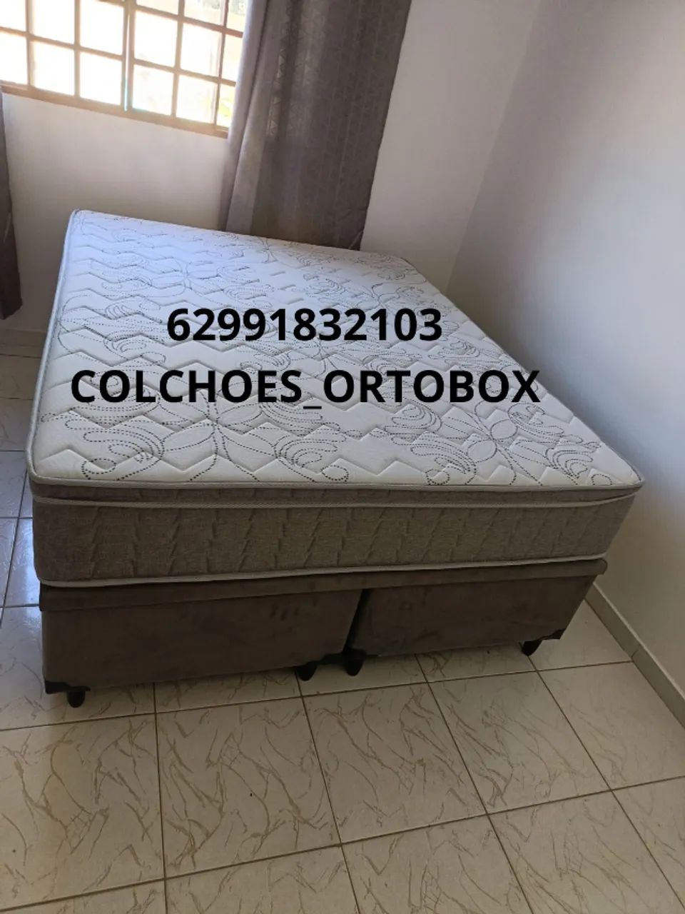 Base e Colchão Casal espuma D45