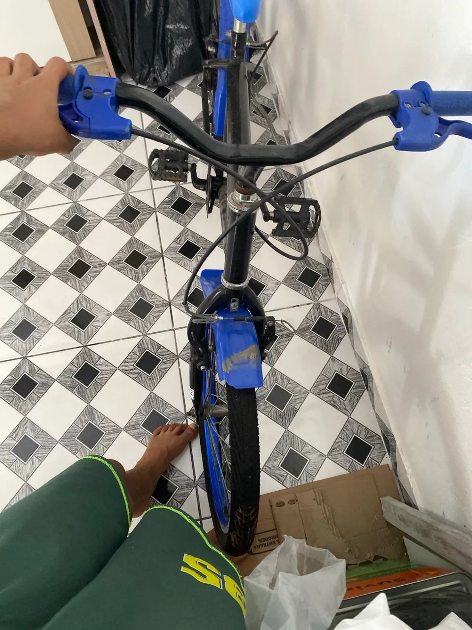 Bicicleta azul  - Foto 2