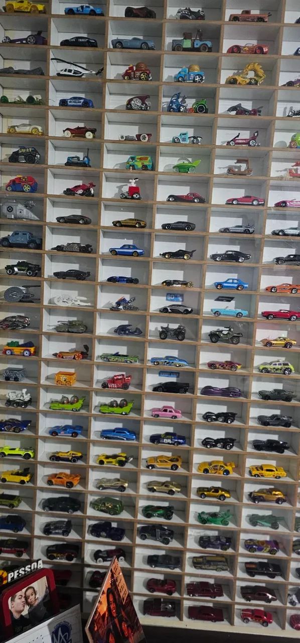 Coleção carrinhos estante temáticos hot wheels  - Foto 5