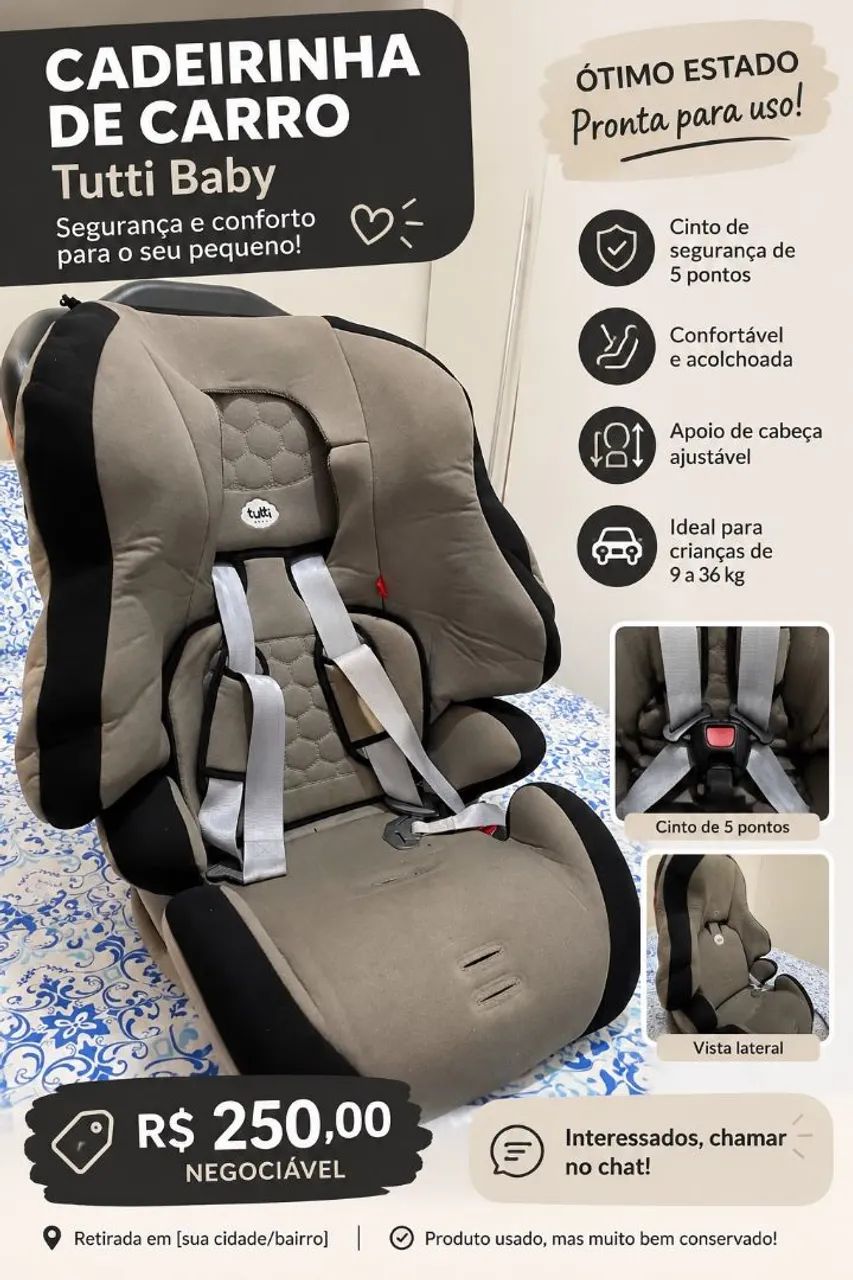 Venda da Cadeira