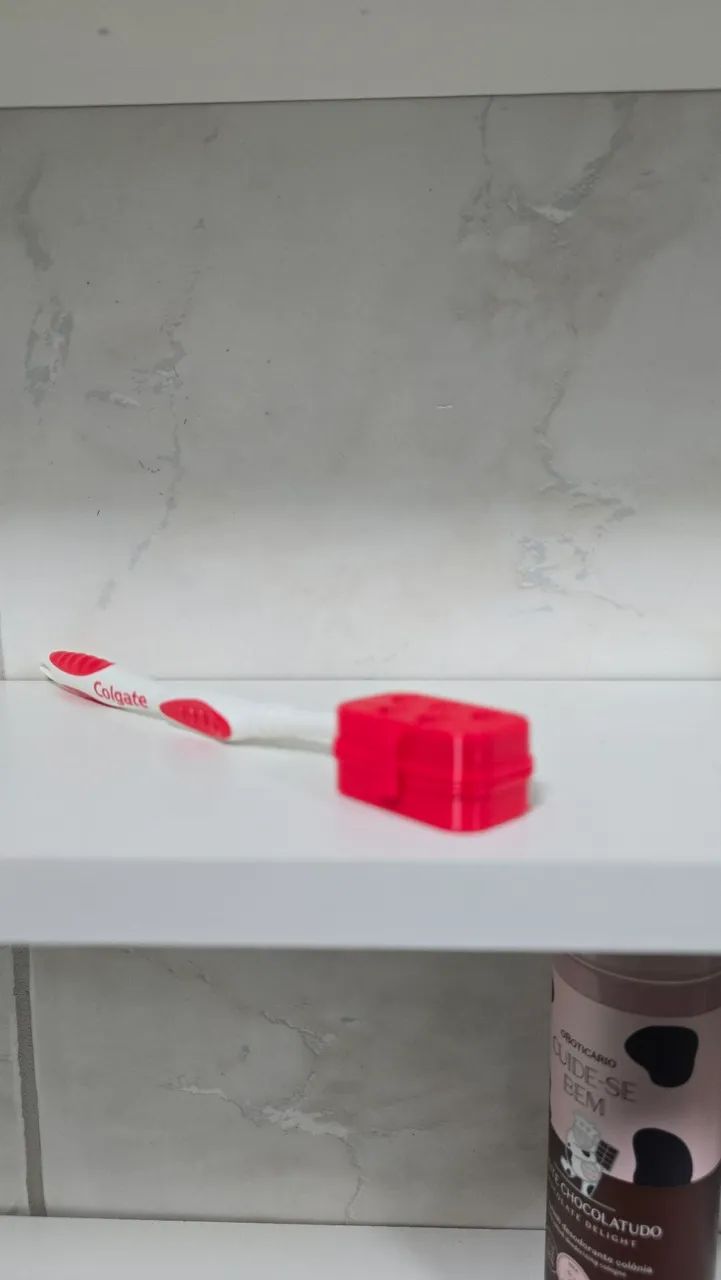 Porta escova de dentes Kit com 3 unidades  - Foto 4