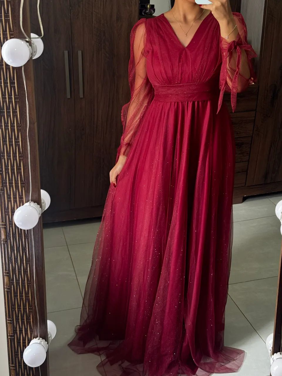 Vestido de Madrinha Marsala - Foto 4