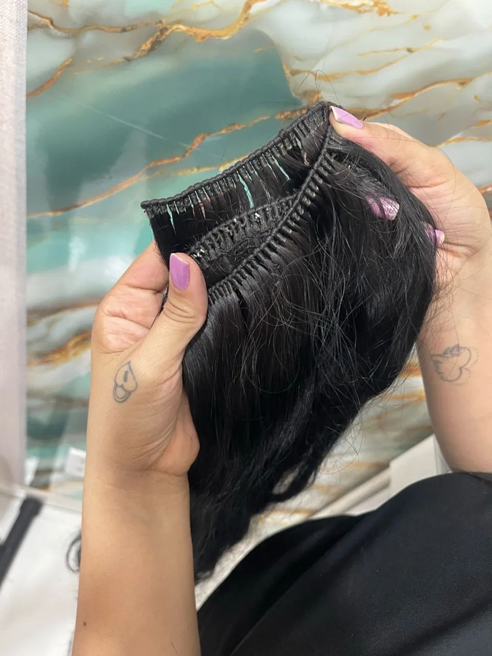 Cabelo humano/ apliques  - Foto 4