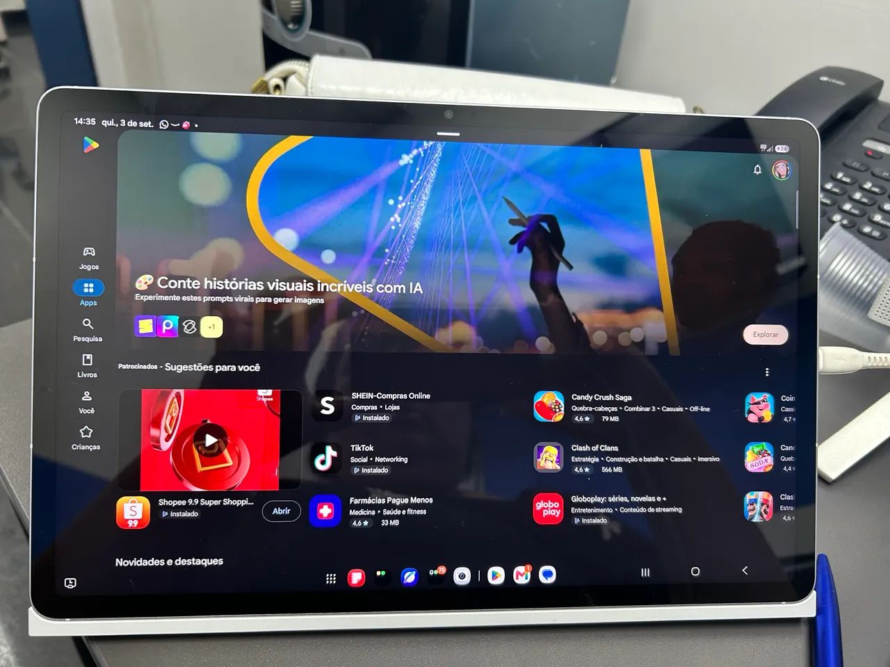 Tablet Galaxy tab s10 Fé 8gb 128 GB - Foto 4