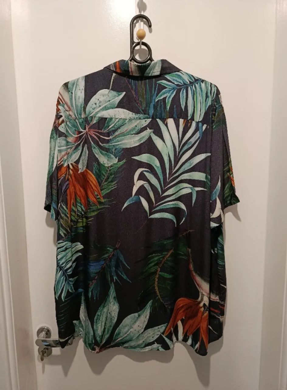 Camisa Pipe Content House PCH - Floral (XXL) - Foto 2