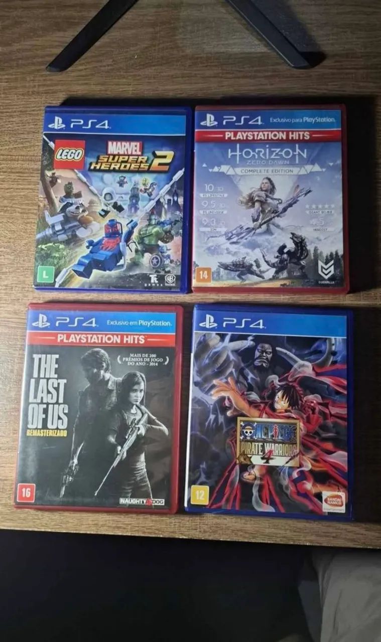 LOTE DE JOGOS DE PS4