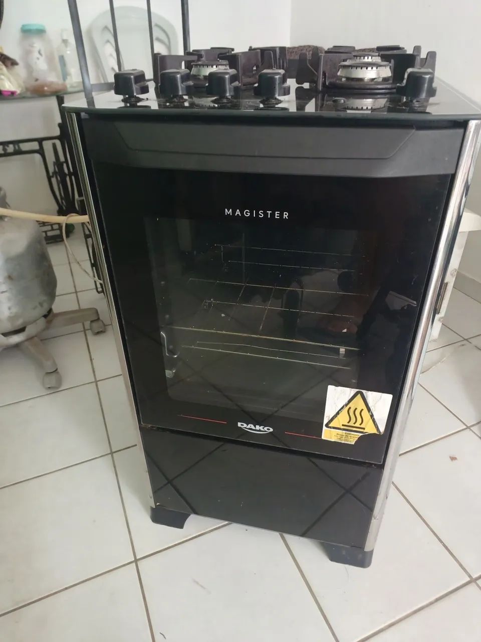Fogão automático total semi novo 