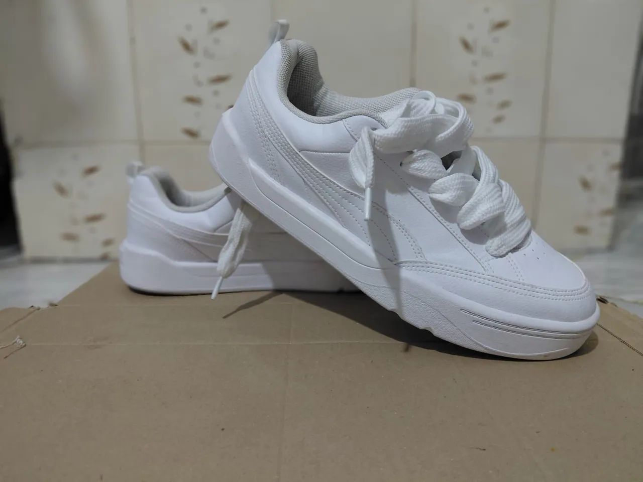 Puma Park Lifestyle com cadarços grossos  - Foto 4