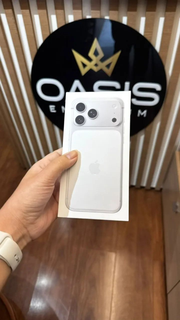 iPhone 17 Pro 256gb Silver Lacrado Oferta Certa