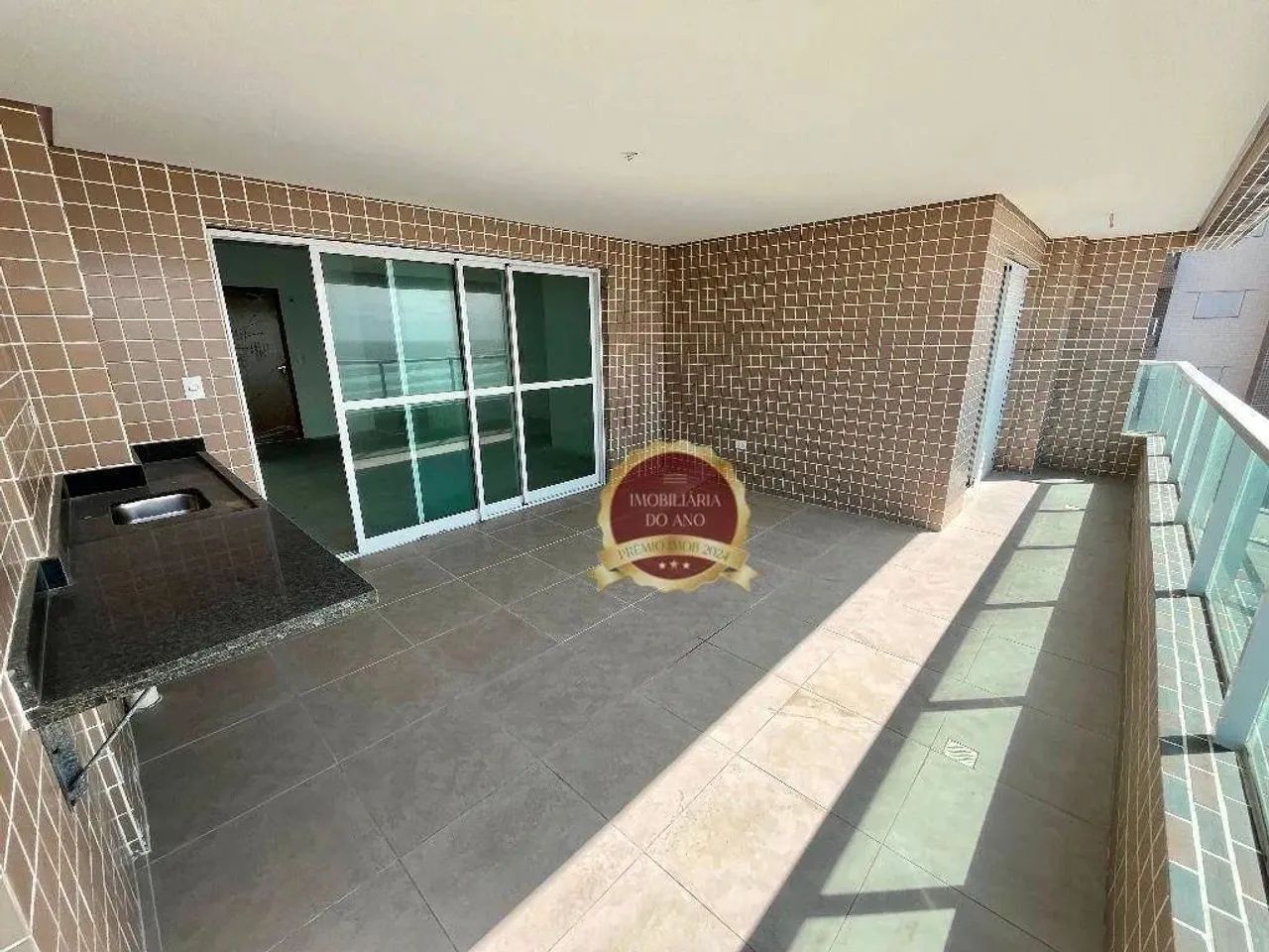 Apartamento frente mar em Praia Grande - Foto 3