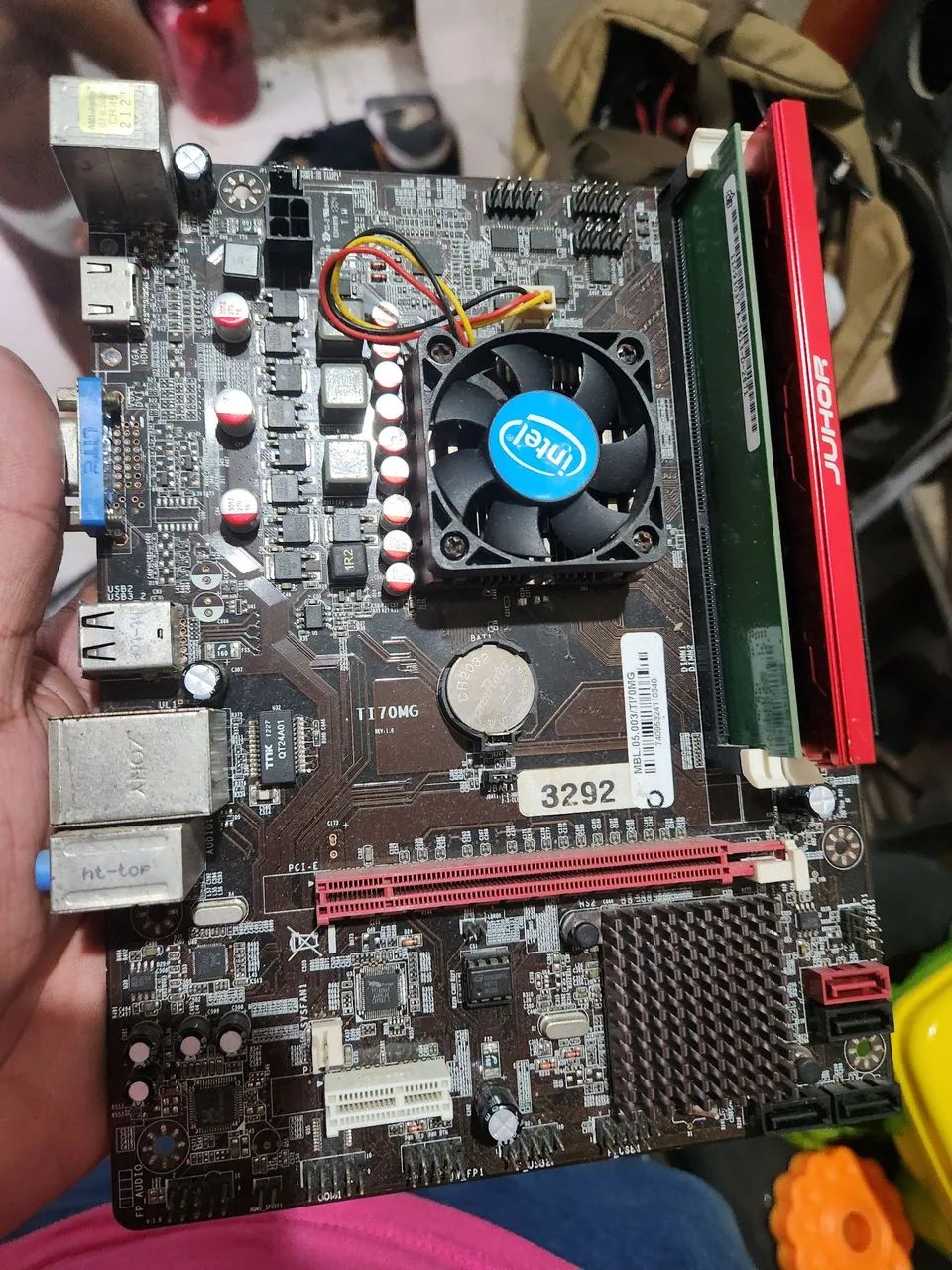 Placa mãe cpu integrada 