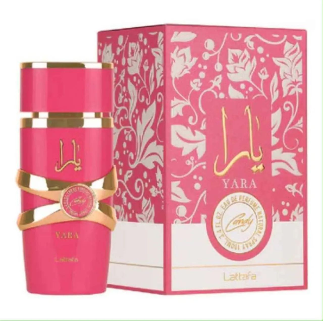Perfume Árabe Yara Lattafa Candy Perfume Doce de 100ml