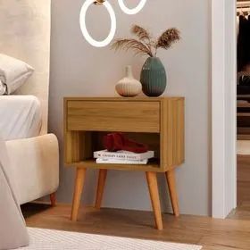 Mesa de Cabeceira 100% MDF 1 Gaveta - (Promoção)!! - Foto 2