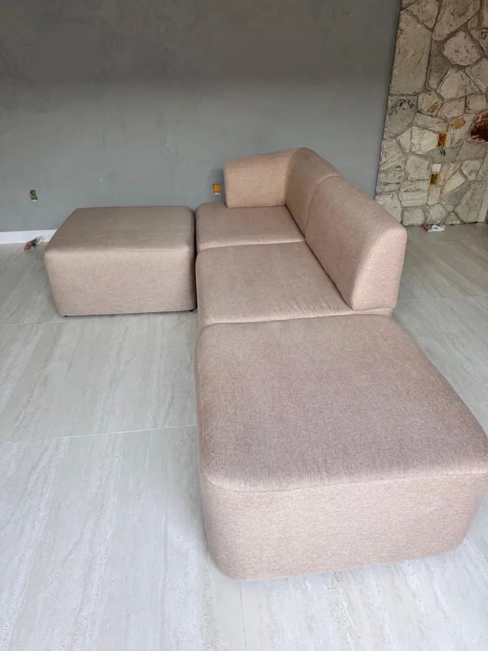Sofá modular novo sem uso