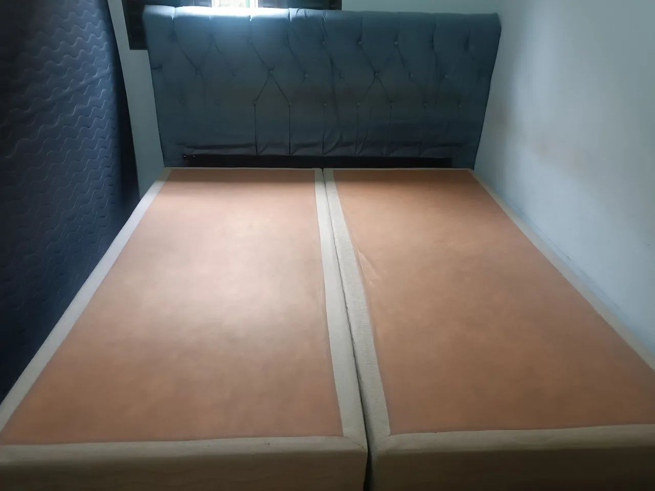 Vende _se box e cabeceira tamanho king size  - Foto 2