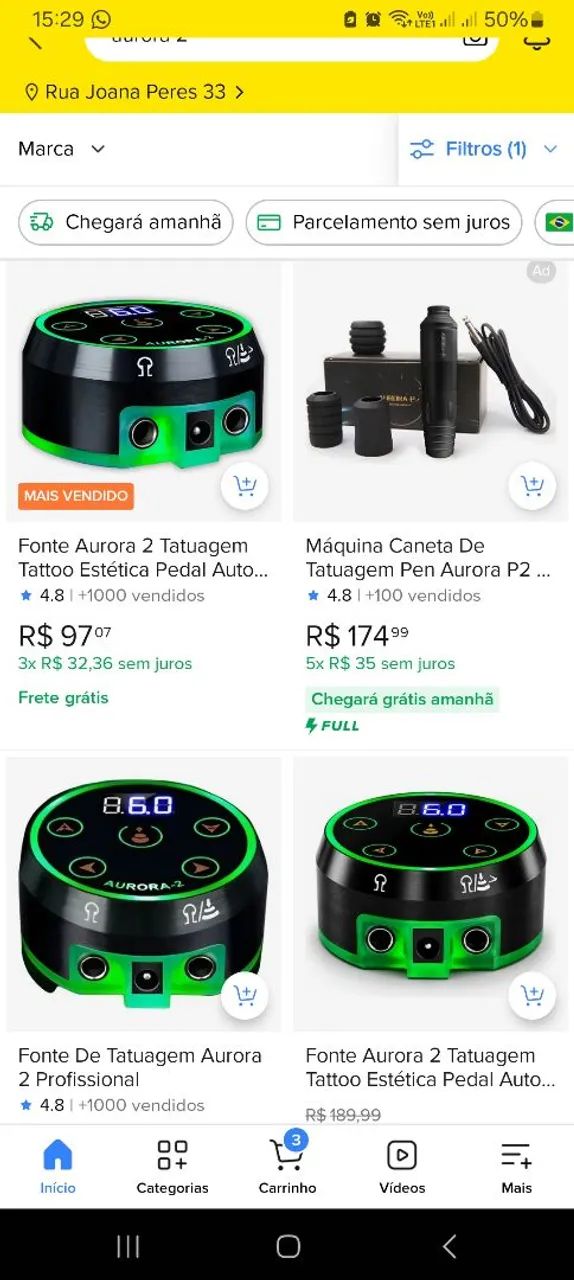 Máquina de tatuagem  - Foto 2