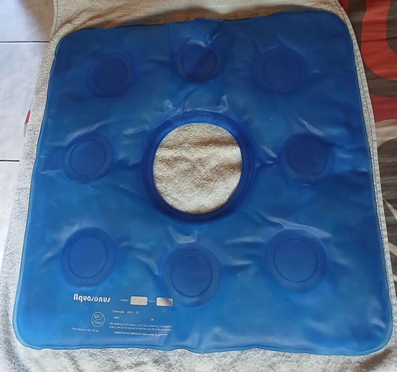 Assento em gel