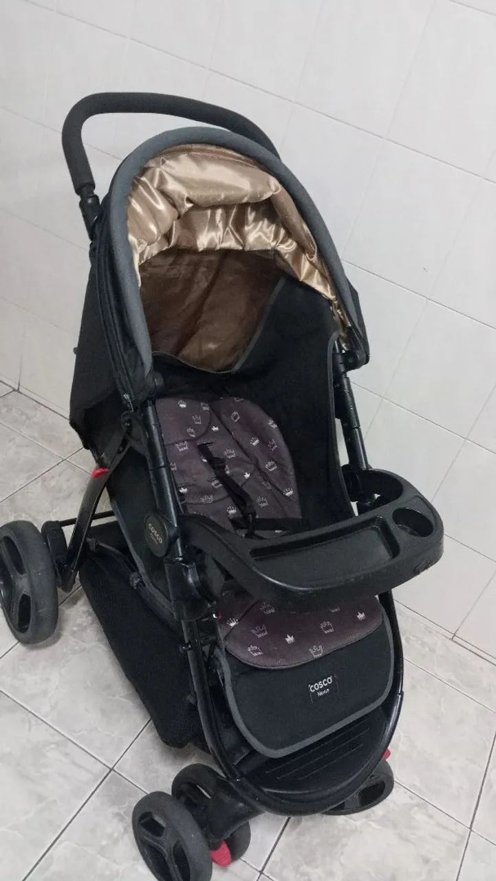 CARRINHO DE BEBÊ SEMI NOVO QUASE SEM USO  - Foto 5